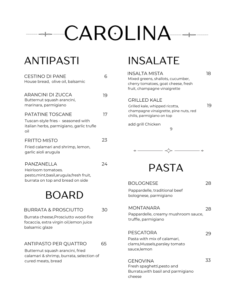 Menu Carolina-6