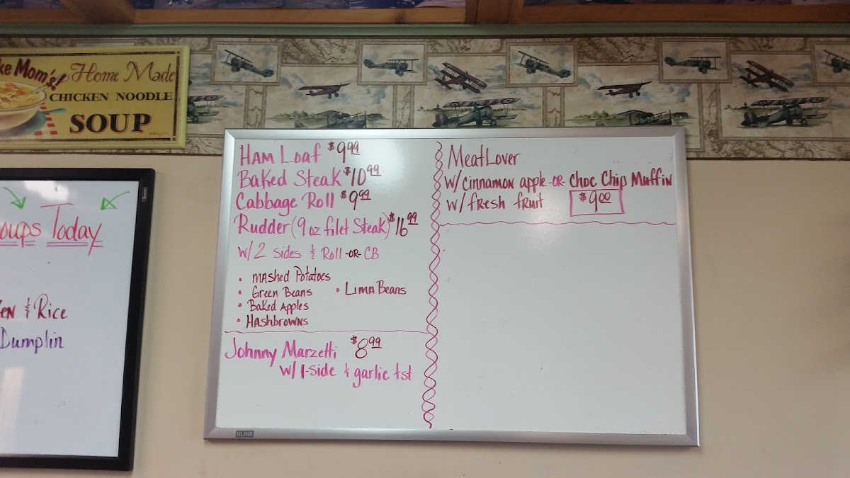 Menu Carroll County Airport Restaurant-10