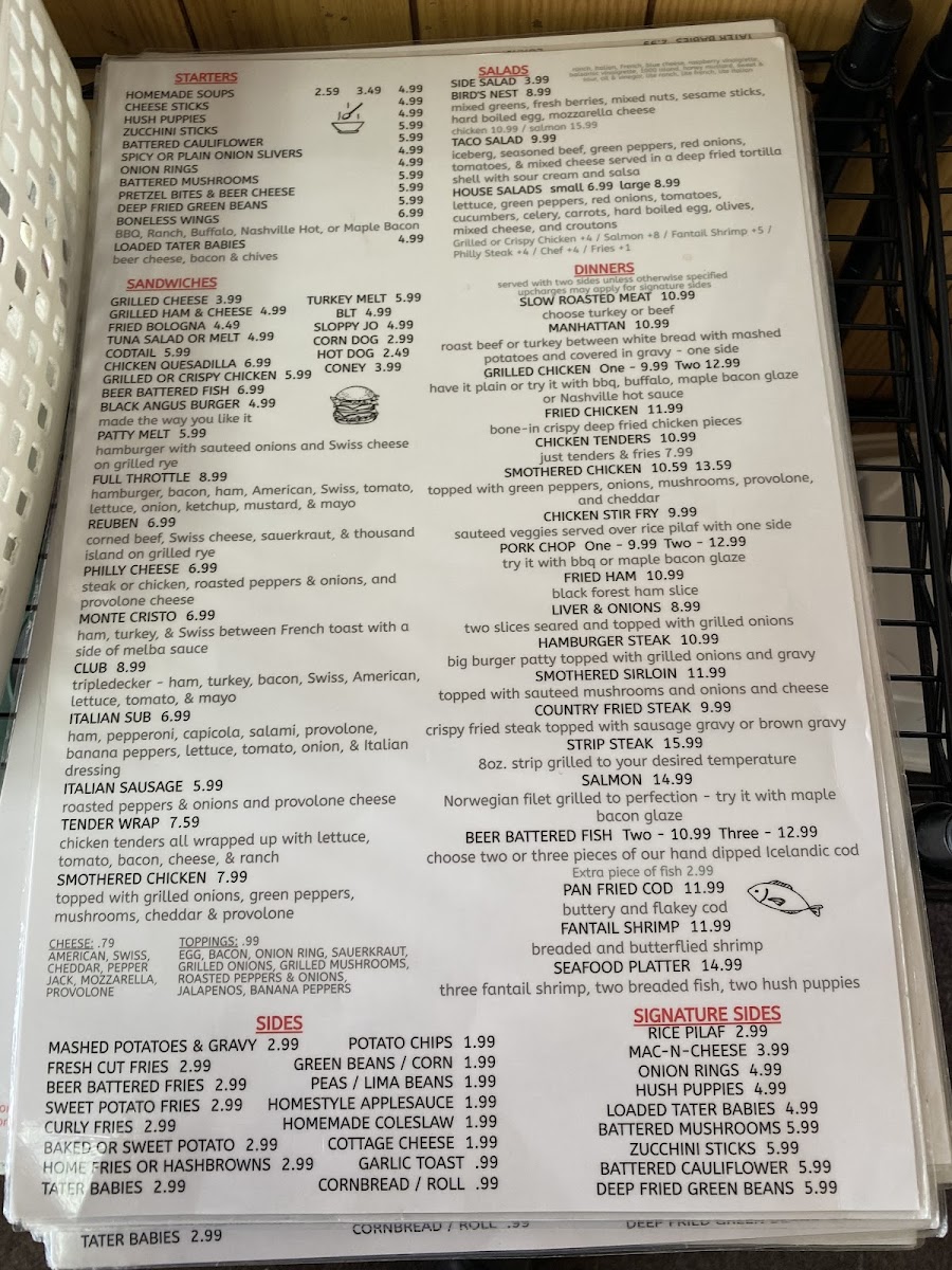 Menu Carroll County Airport Restaurant-4