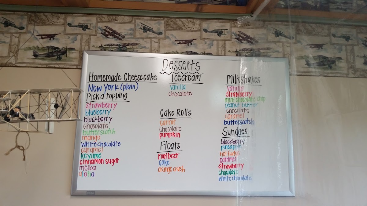 Menu Carroll County Airport Restaurant-5