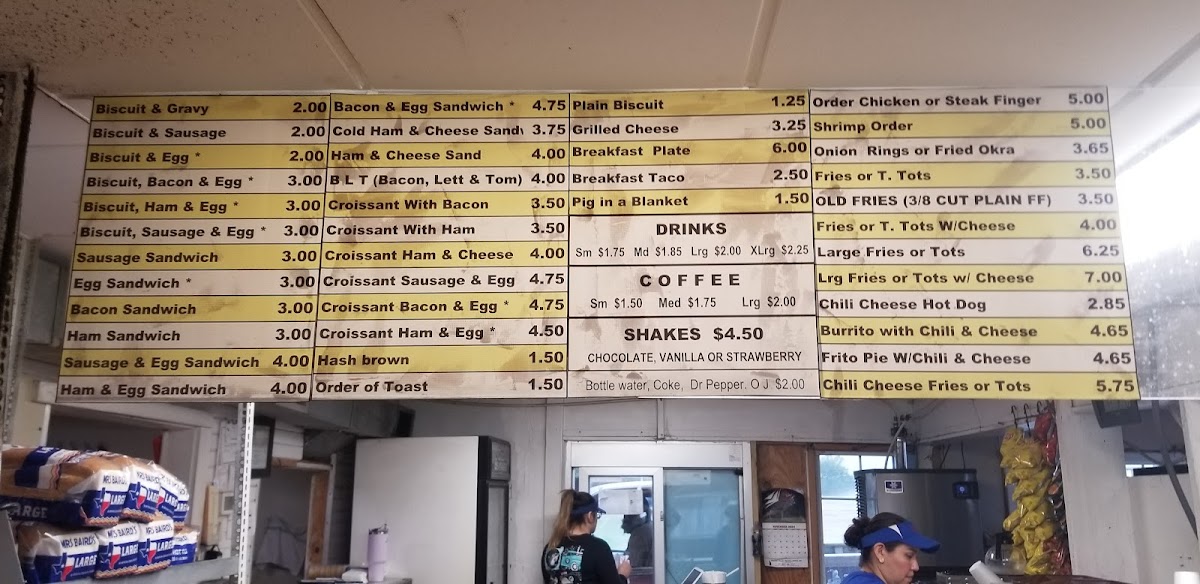 Menu Carroll's Giant Burger-6