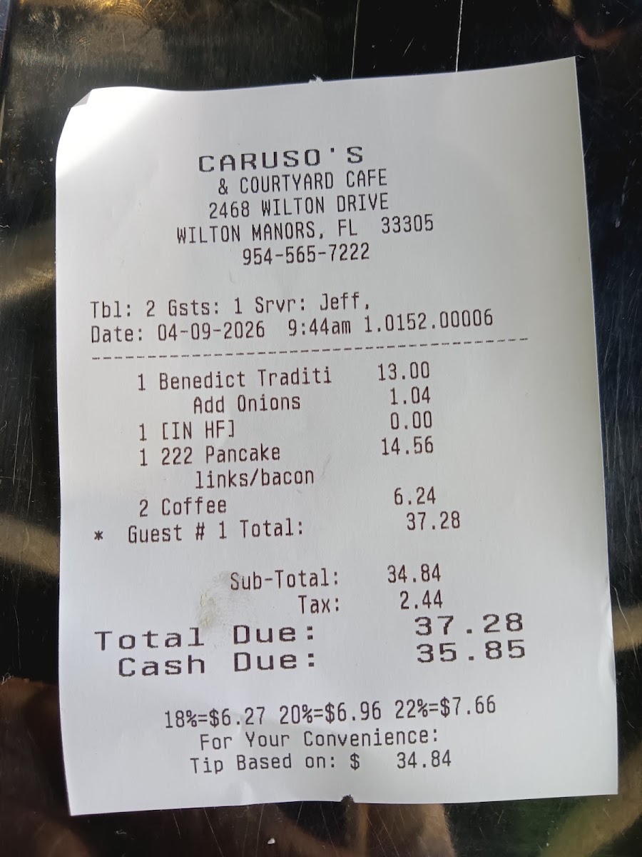 Caruso's & Courtyard Cafe-5