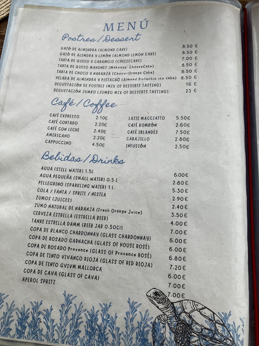 Menu Ca's Patró March-4