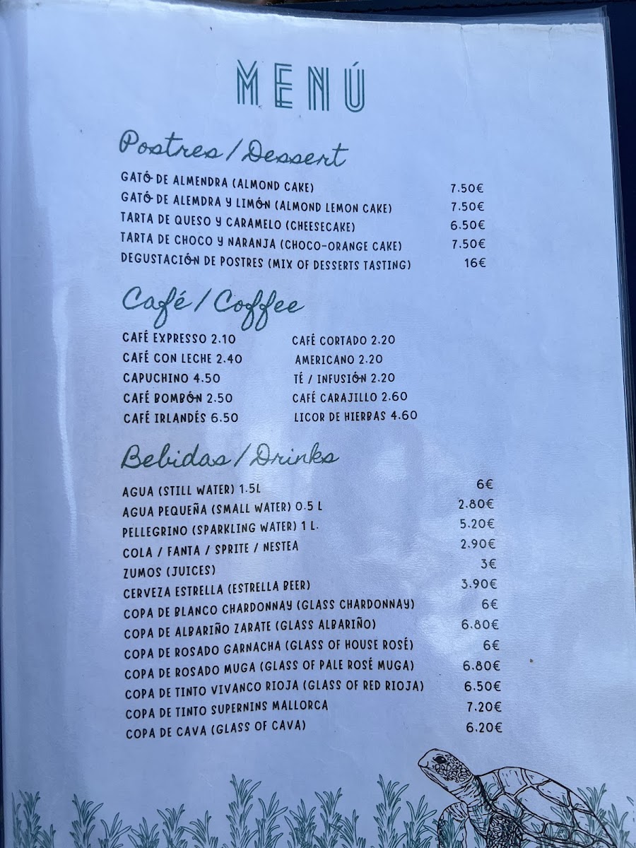 Menu Ca's Patró March-5