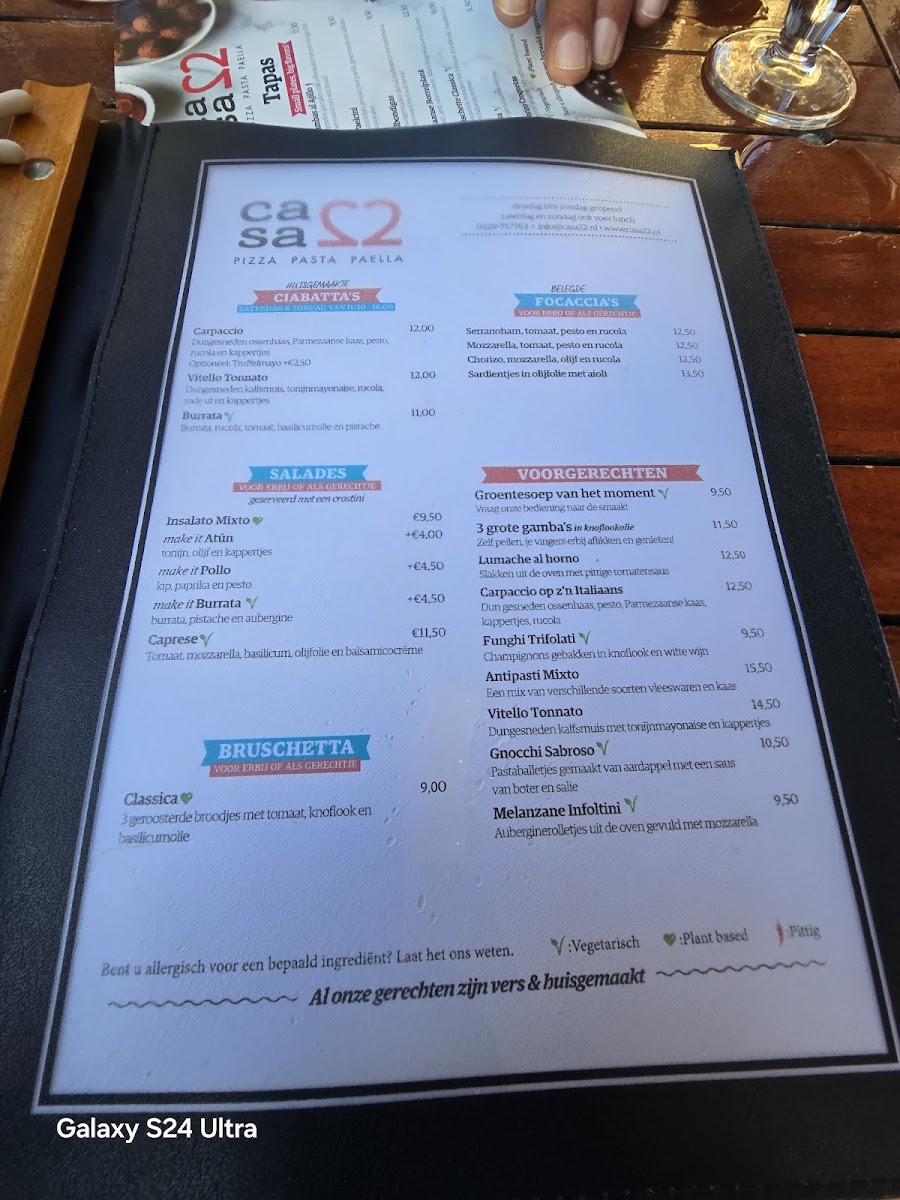Menu Casa 22-1