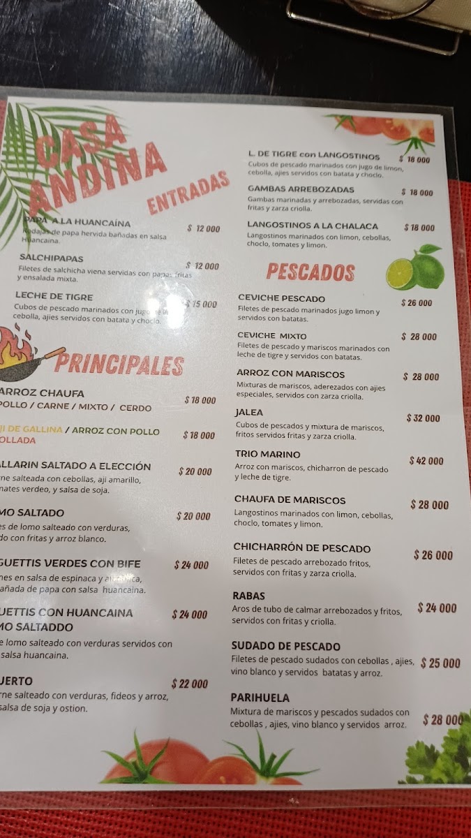 Menu Casa Andina-1