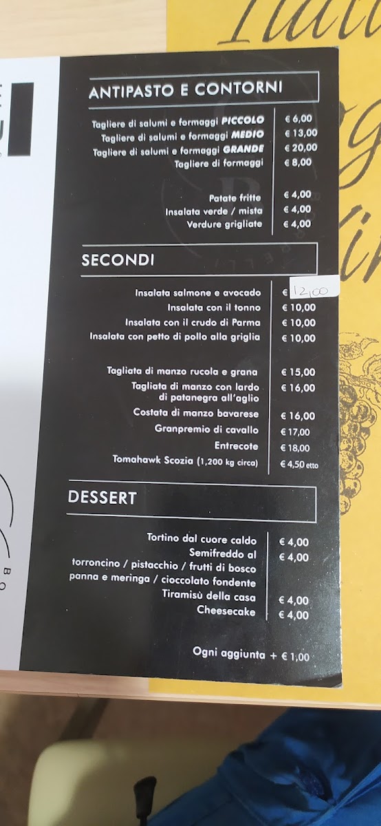 Menu Casa Borrelli, Biblioteca Caffè Letterario-4