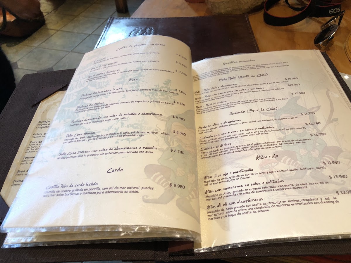 Menu Casa Bosque Restaurant-4
