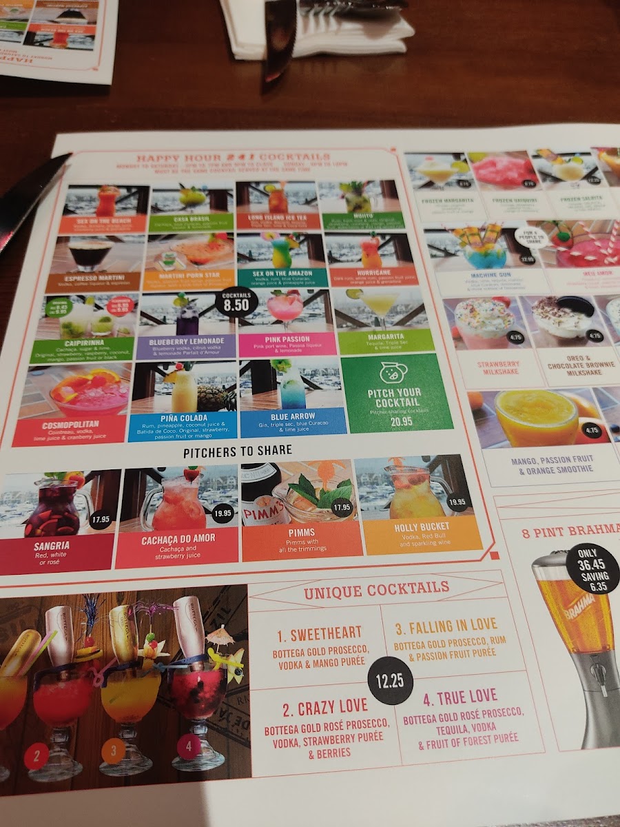 Menu Casa Brasil Portsmouth-10