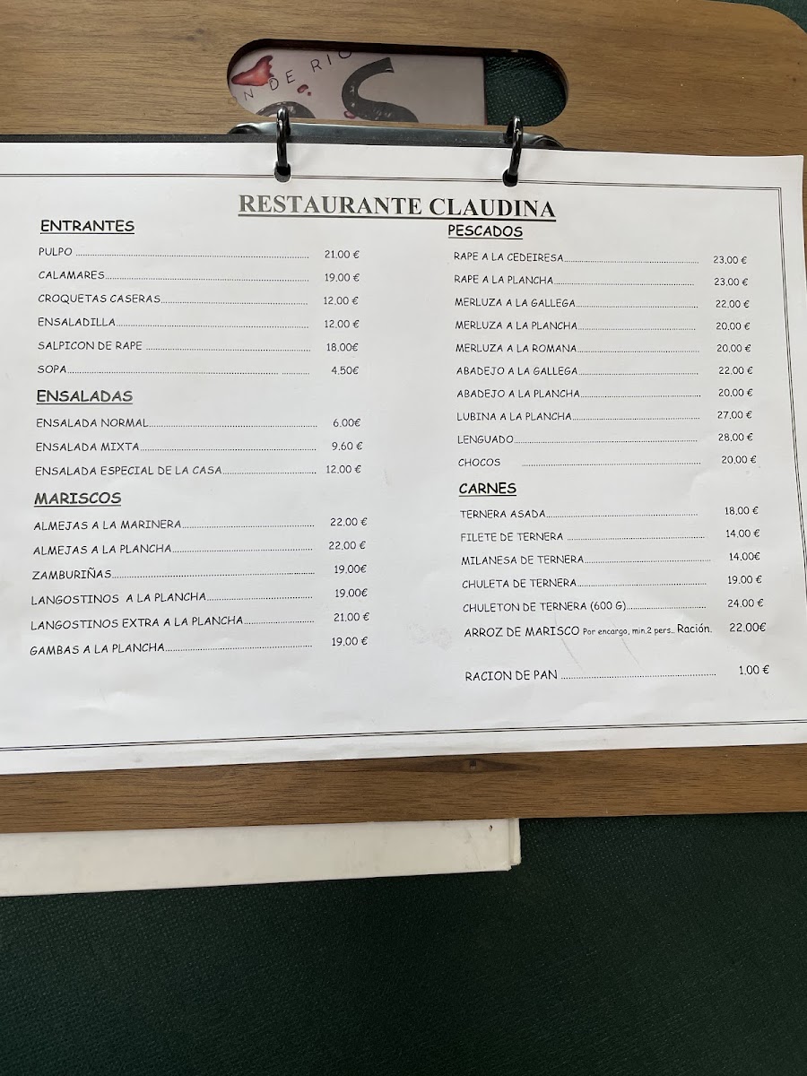 Menu Casa Claudina-1