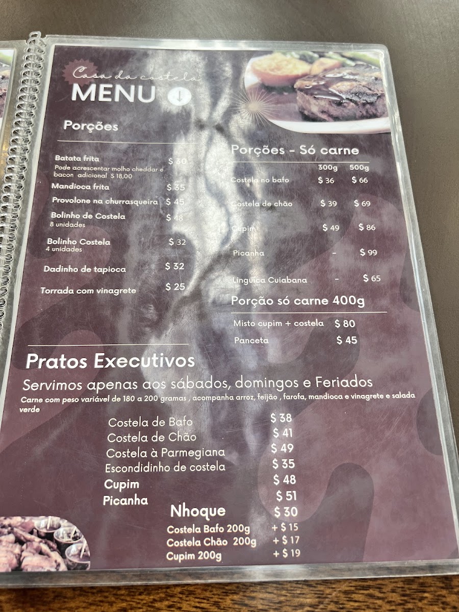 Menu Casa Da Costela Freguesia Do Ó-2