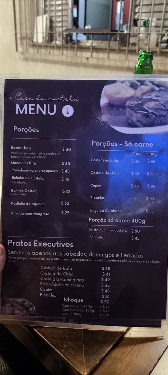 Menu Casa Da Costela Freguesia Do Ó-8