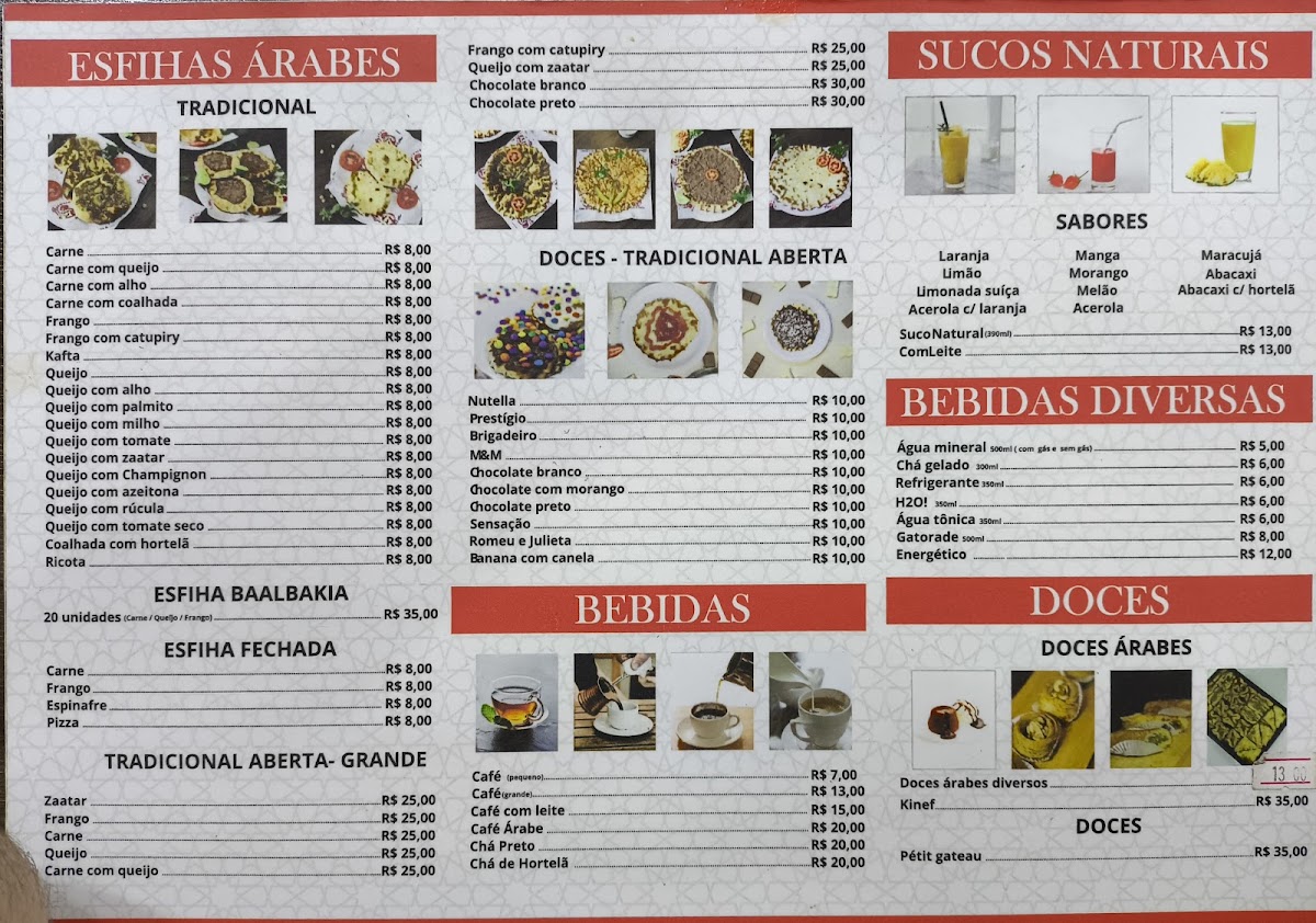 Menu Casa Da Esfiha Beirut-1