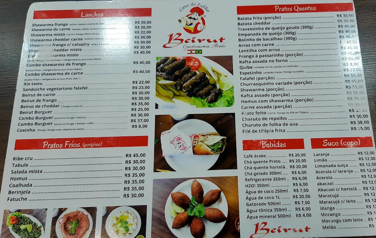 Menu Casa Da Esfiha Beirut-10