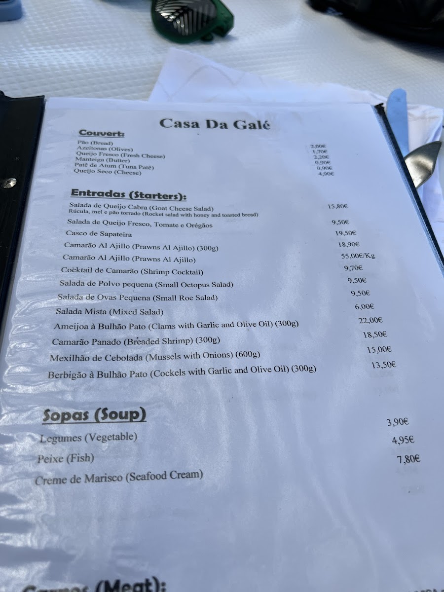 Menu Casa Da Galé-1