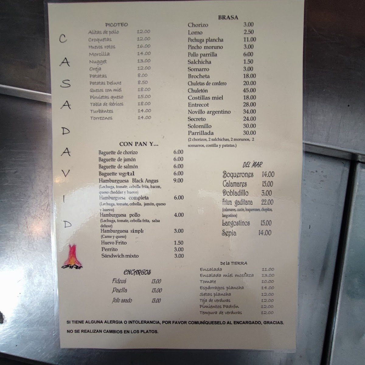 Menu Casa David Cerrado Hasta Semana Santa-5