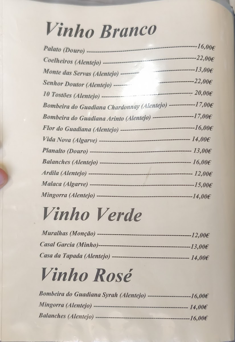 Menu Casa De Pasto Fernanda E Campinas-2
