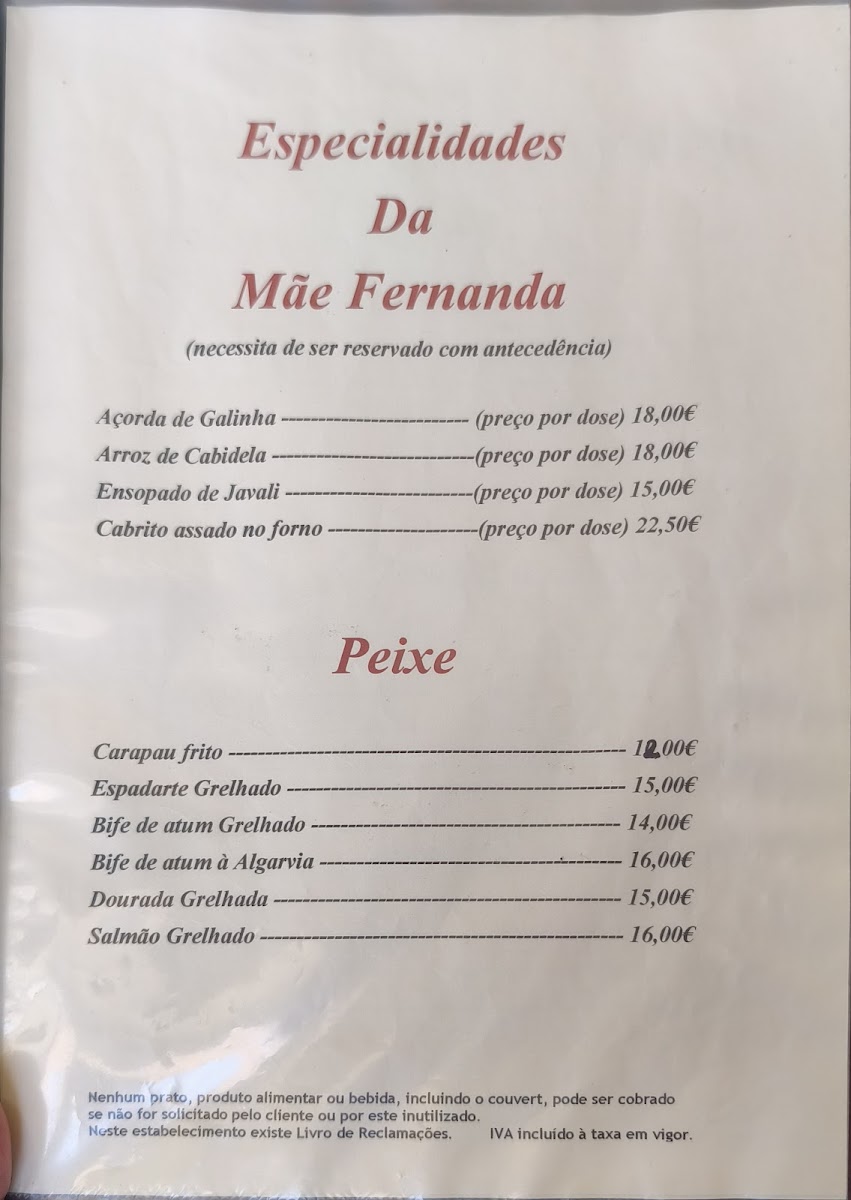 Menu Casa De Pasto Fernanda E Campinas-3