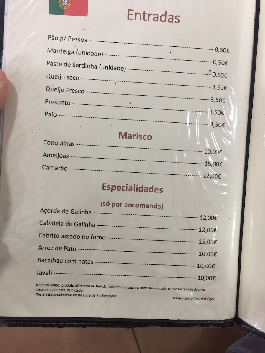 Menu Casa De Pasto Fernanda E Campinas-7