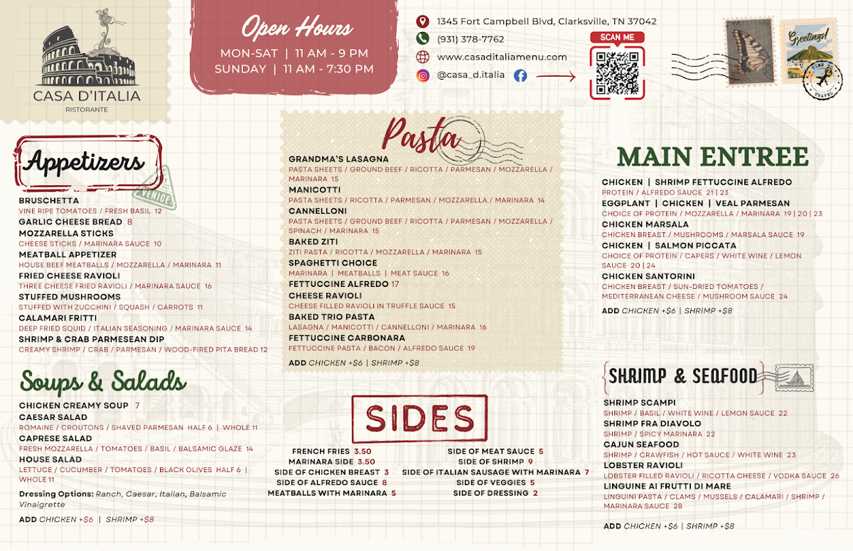 Menu Casa D’Italia-4