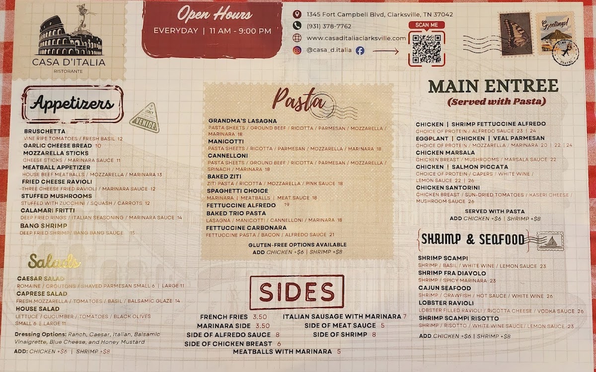 Menu Casa D’Italia-7