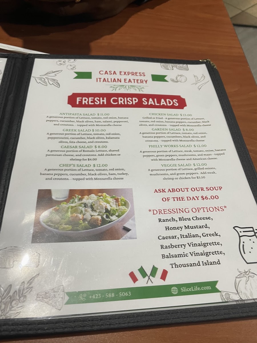Menu Casa Express-10