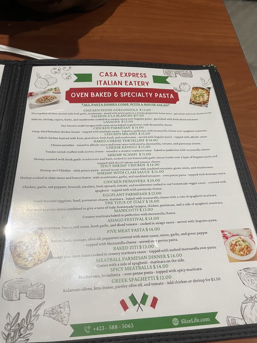 Menu Casa Express-6