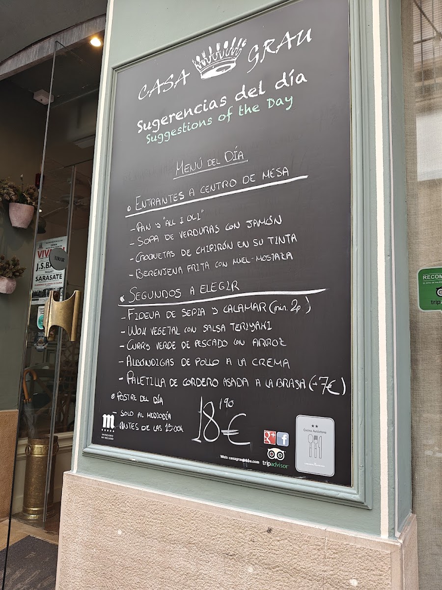 Menu Casa Grau Bistró-1