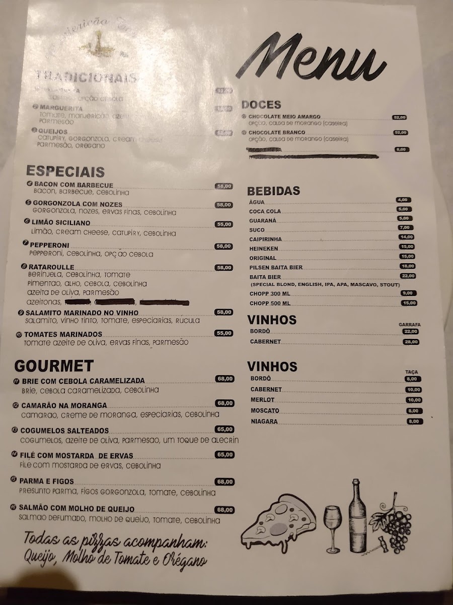 Menu Casa Manjericao - Pizzaria-2