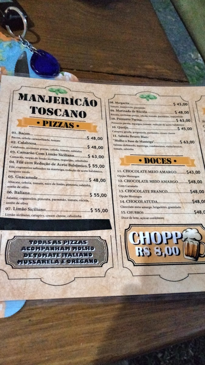 Menu Casa Manjericao - Pizzaria-4