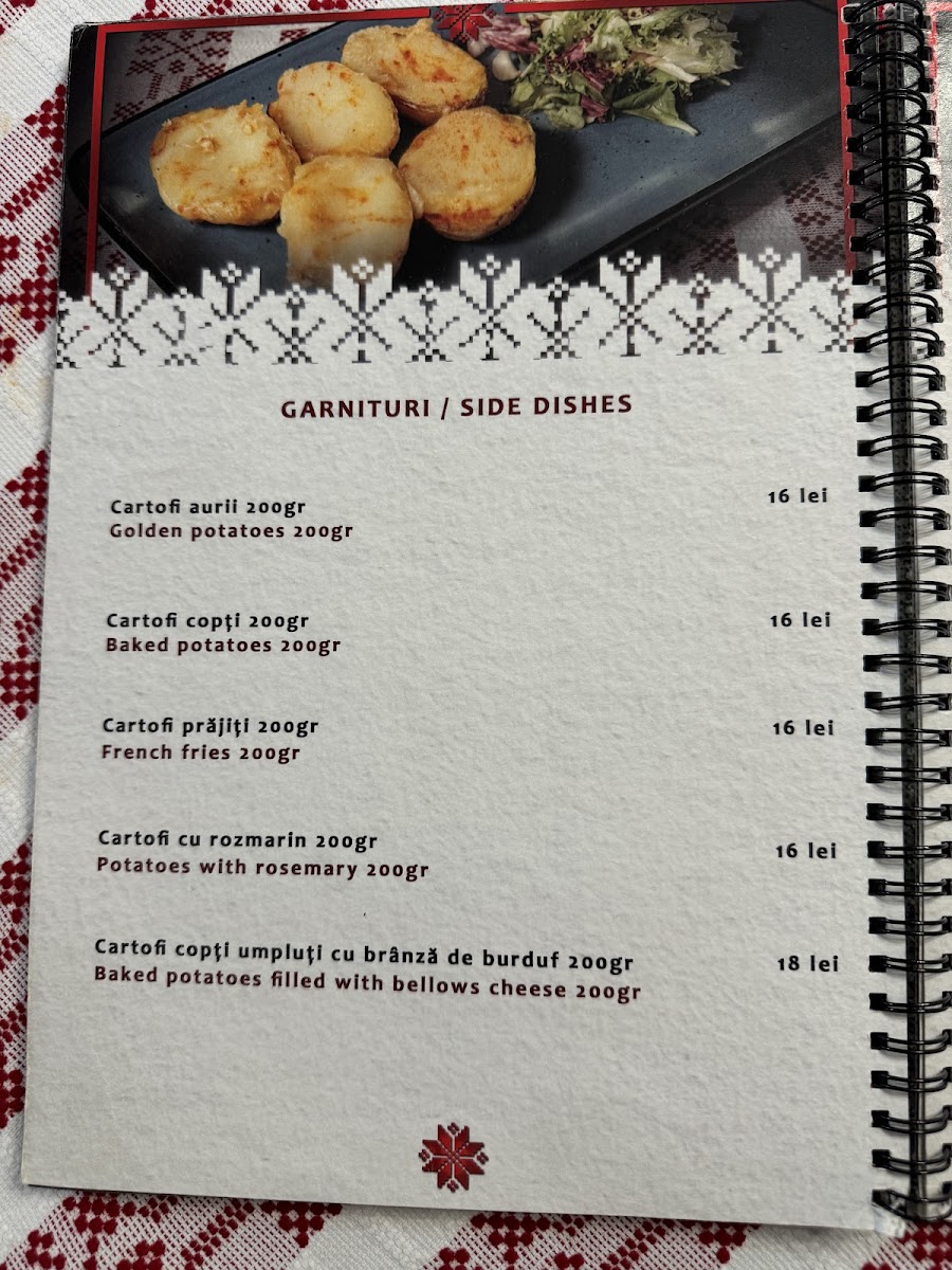 Menu Casa Maramureșeană-10