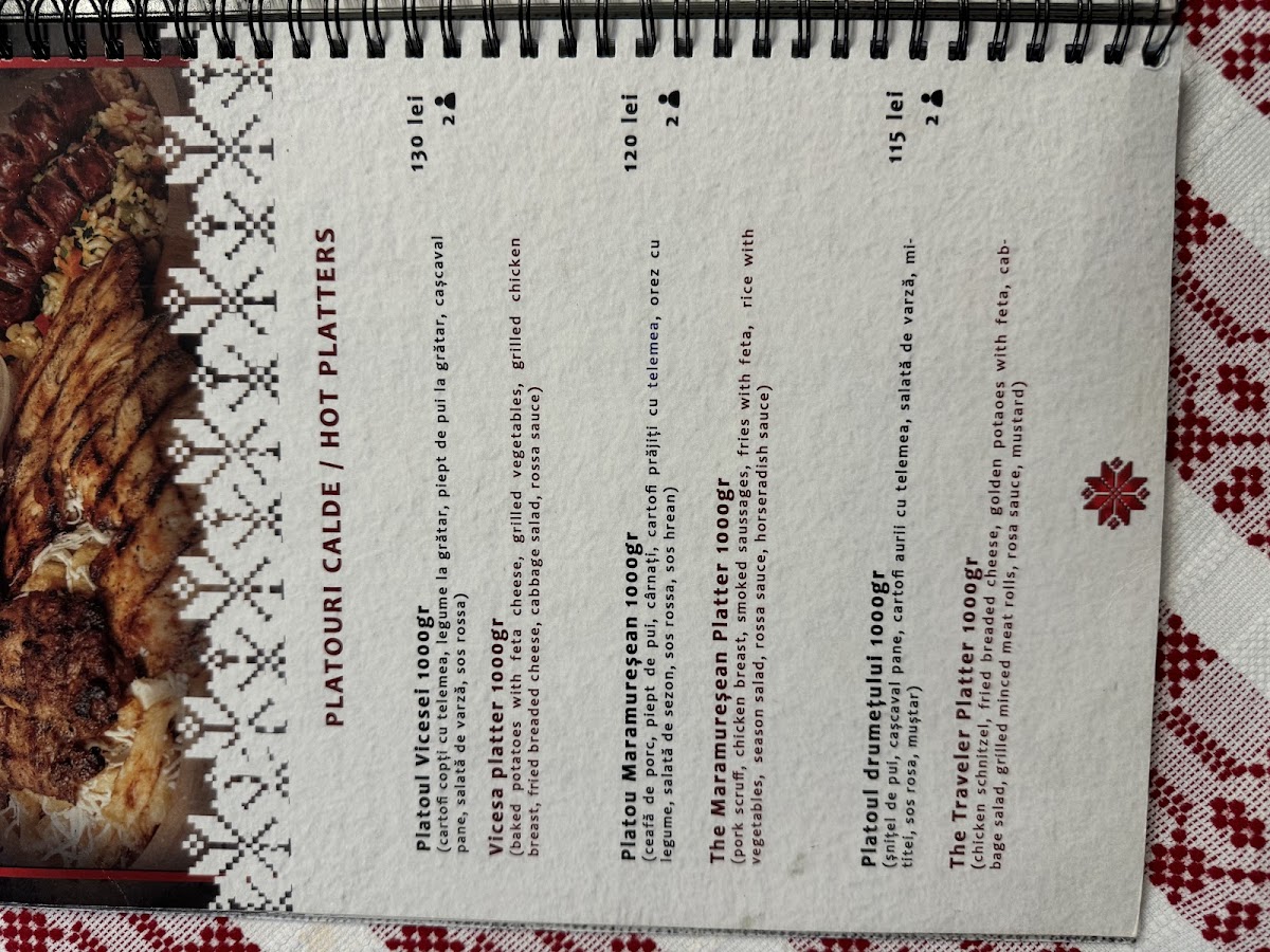 Menu Casa Maramureșeană-3