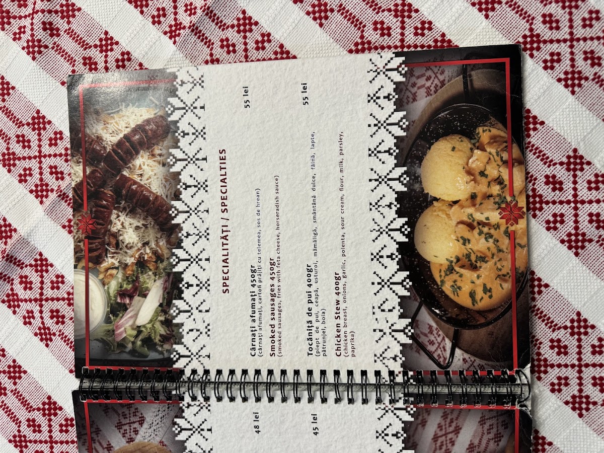 Menu Casa Maramureșeană-6