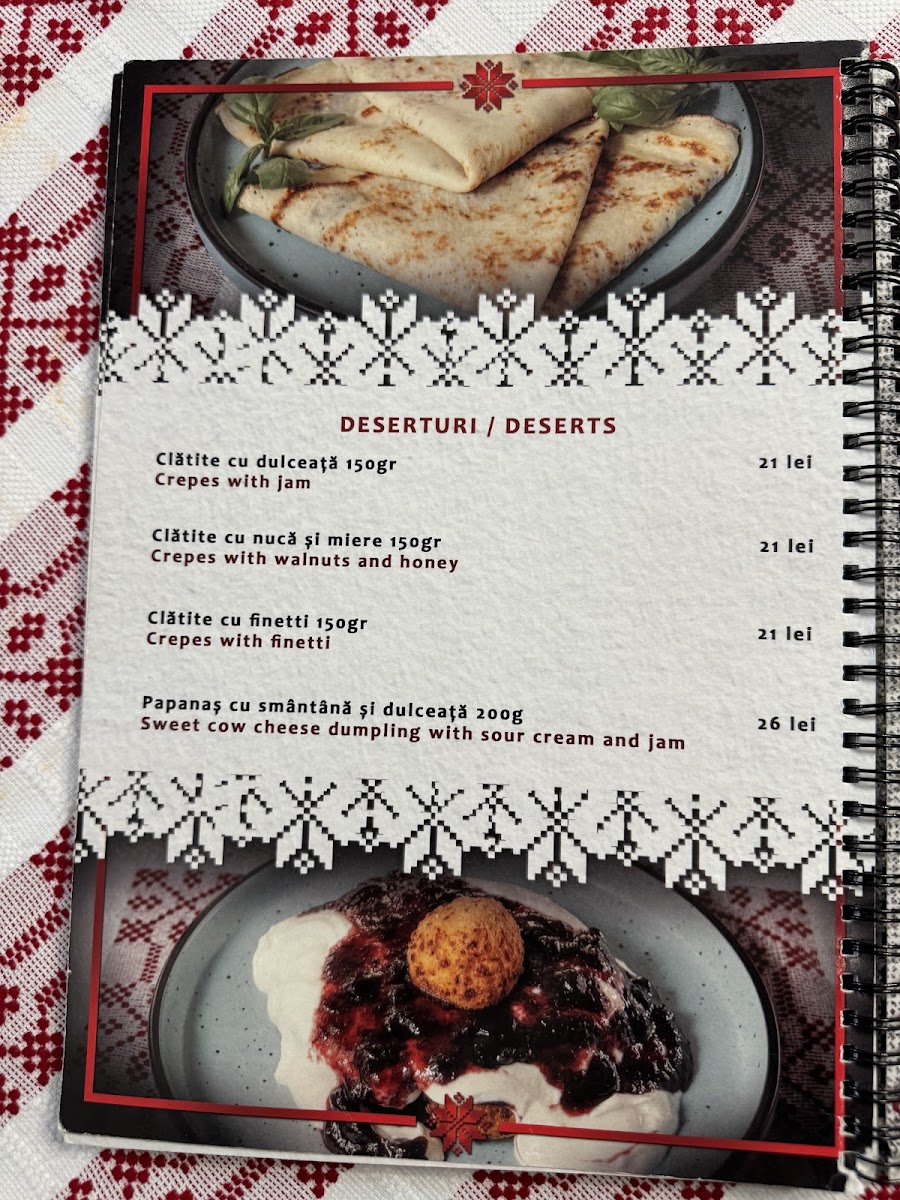Menu Casa Maramureșeană-7