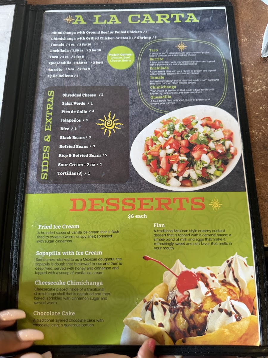 Menu Casa Maria Mexican Grill-1