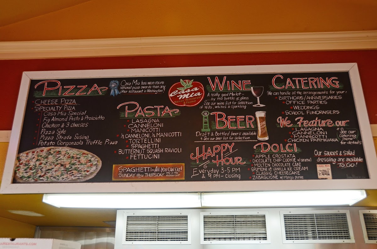 Menu Casa Mia Italian Restaurant-3