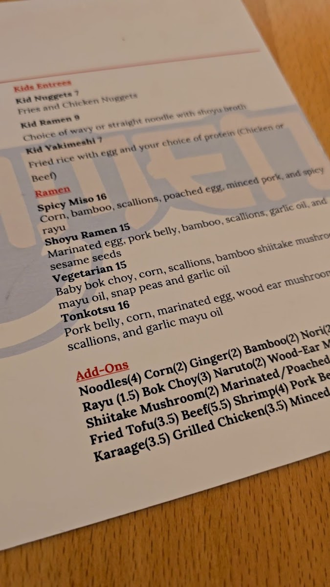 Menu Casa Ramen Dallas-4