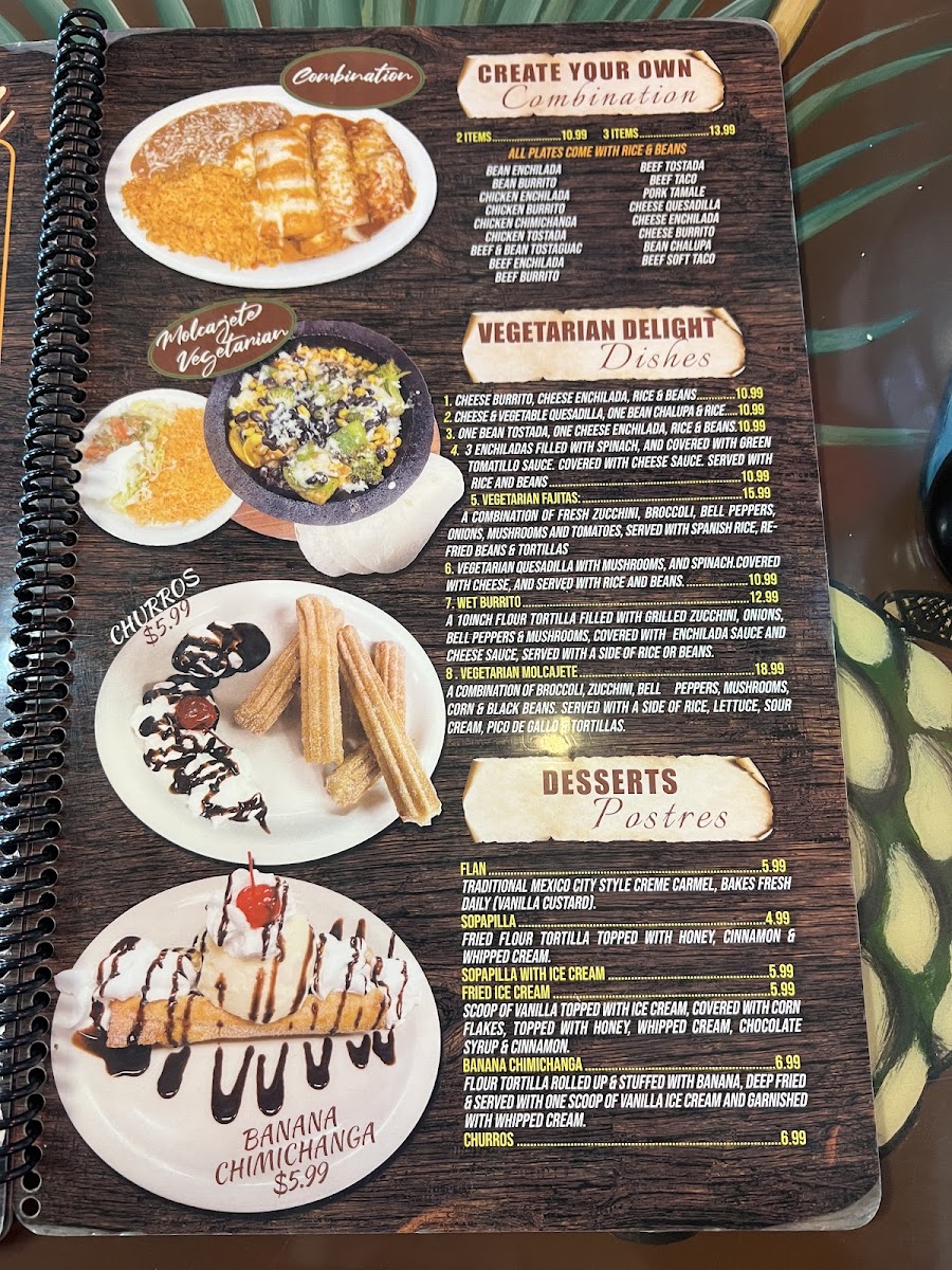 Menu Casa Real - Sandusky, Oh-2