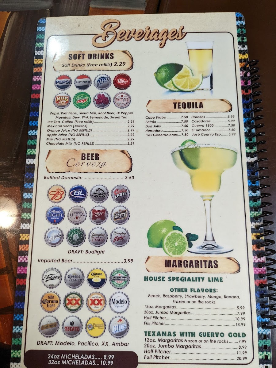 Menu Casa Real - Sandusky, Oh-7
