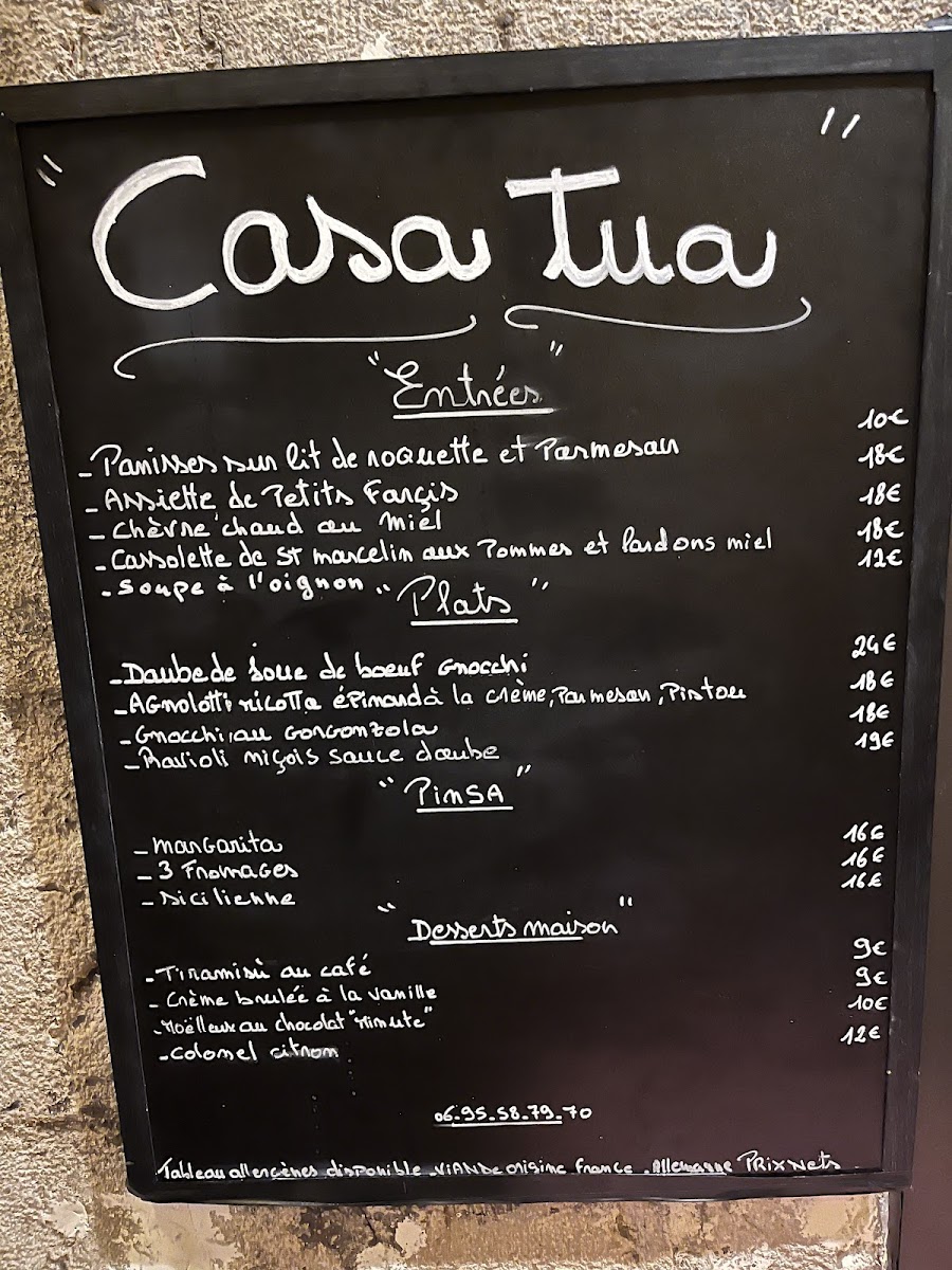 Menu Casa Tua-1