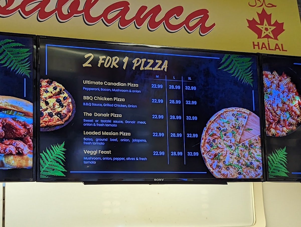 Menu Casablanca Pizza & Donair-6