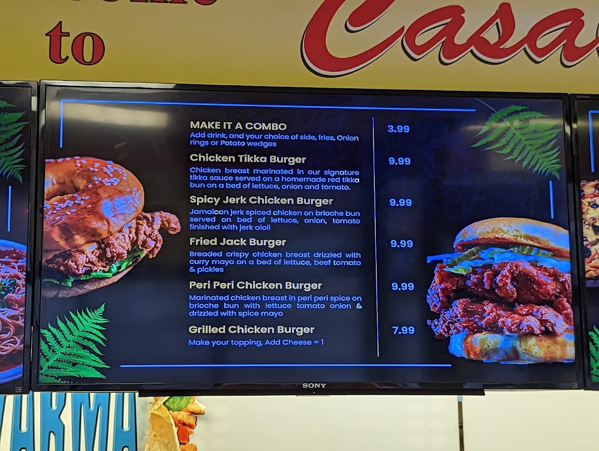 Menu Casablanca Pizza & Donair-9