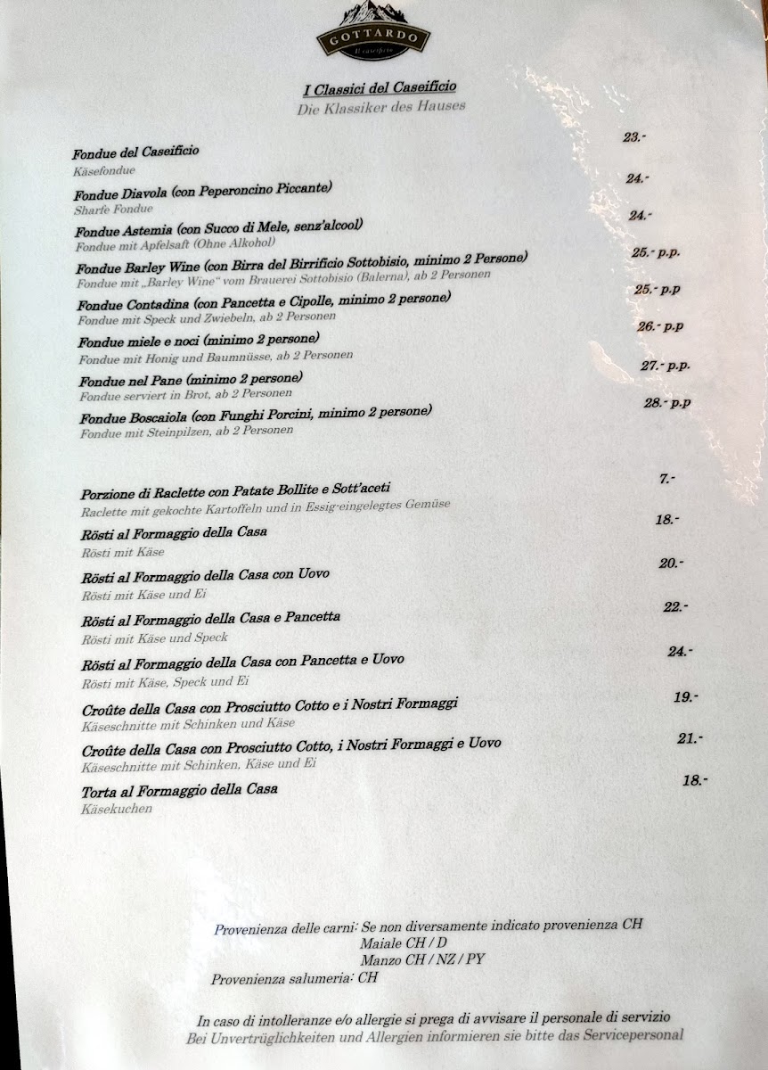 Menu Caseificio Del Gottardo-3