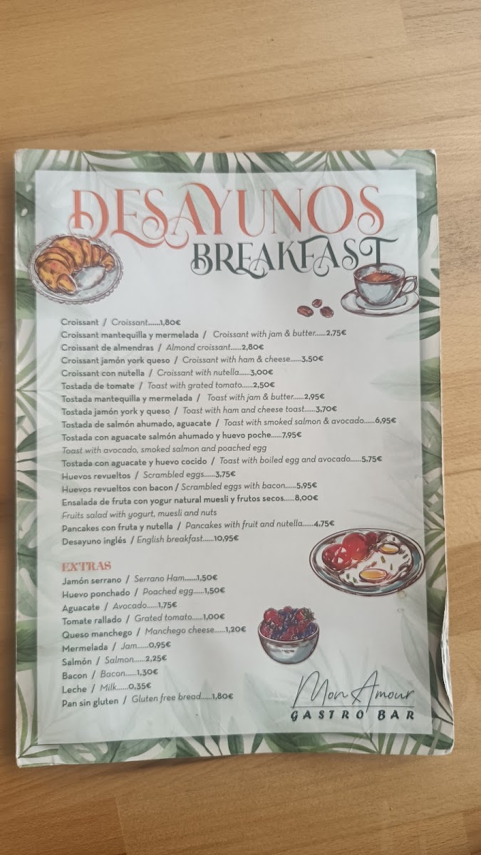 Menu Casita 13-7
