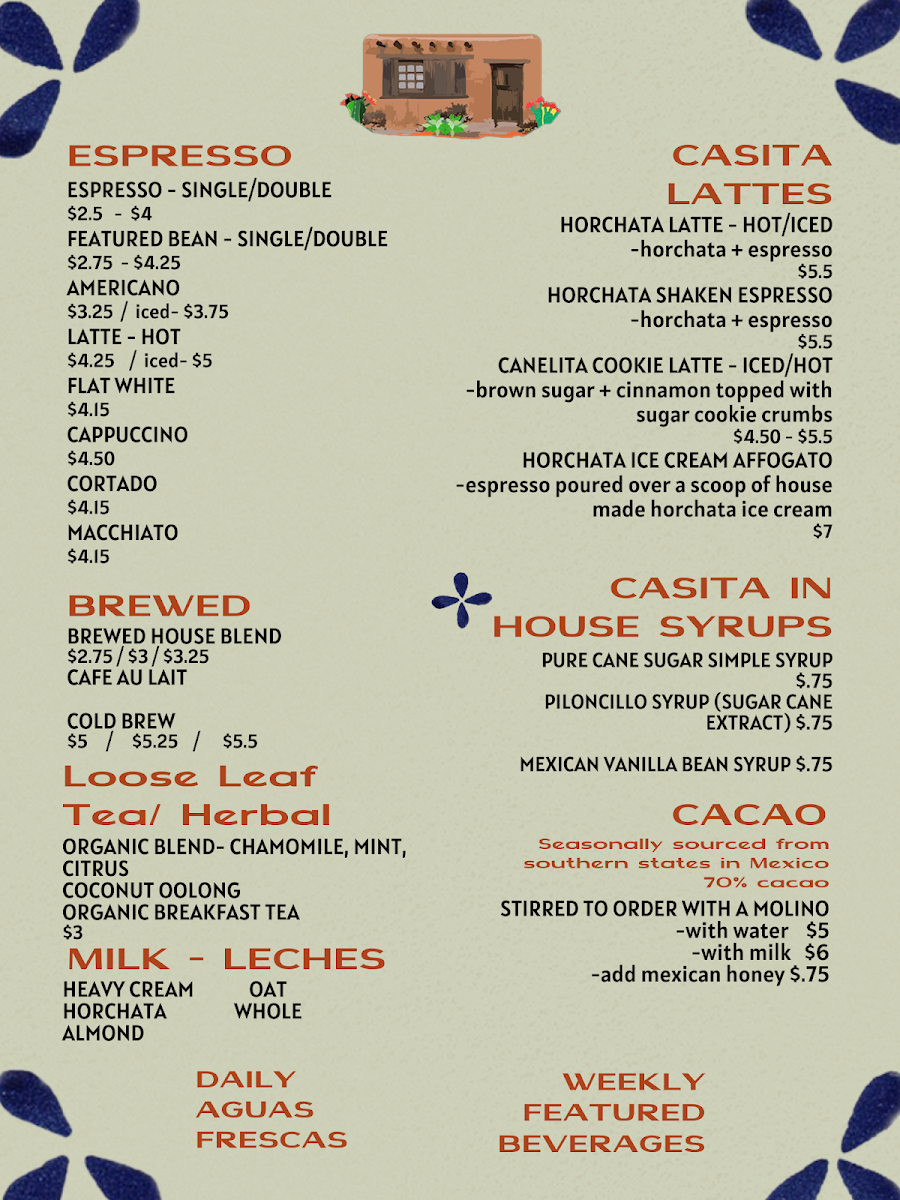 Menu Casita Linda-1