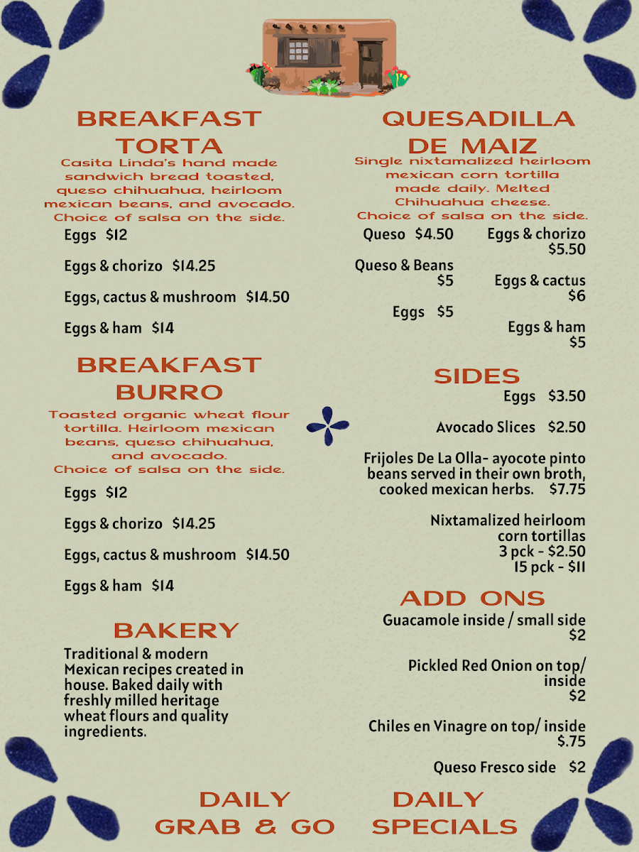 Menu Casita Linda-2