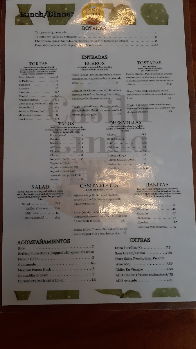 Menu Casita Linda-6