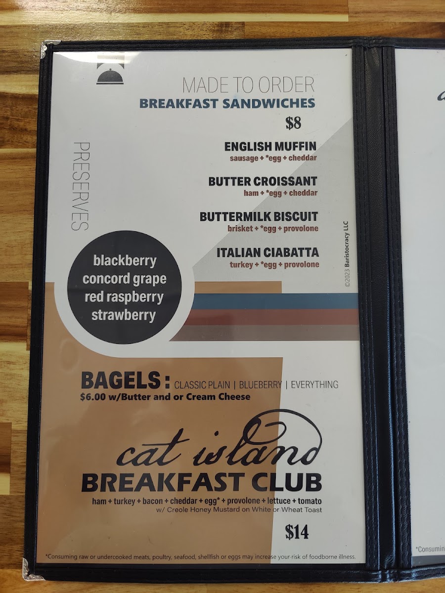 Menu Cat Island Coffeehouse Gulfport-2