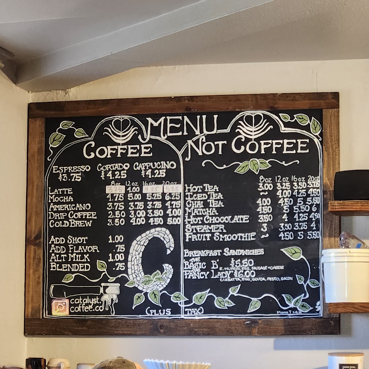 Menu Catalyst Coffee-1