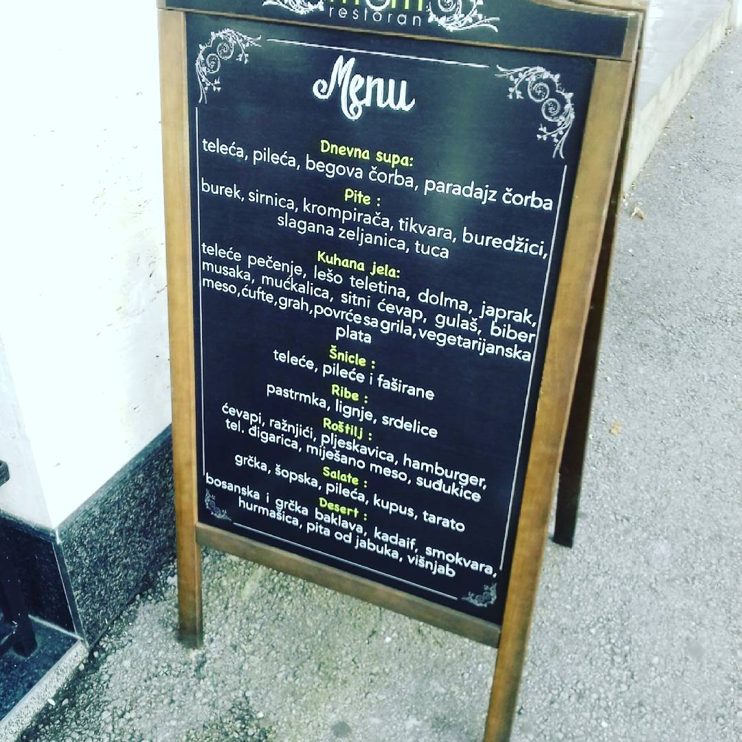 Menu Catering & Restaurant Mm - National Restaurant Mostar-7